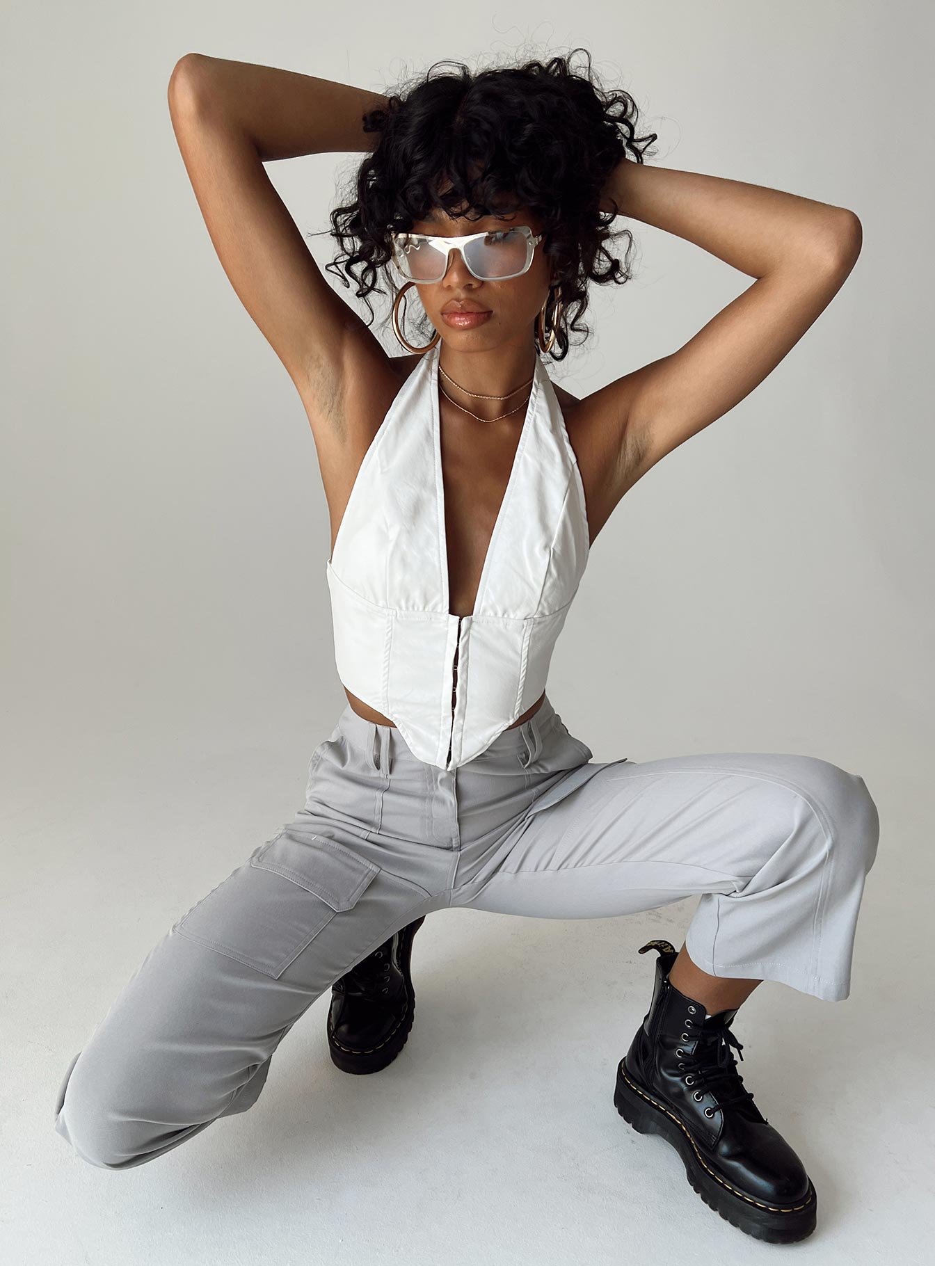 Kravit Top White