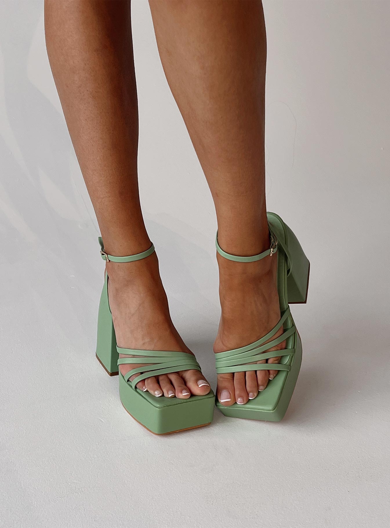 La Belle Heels Green