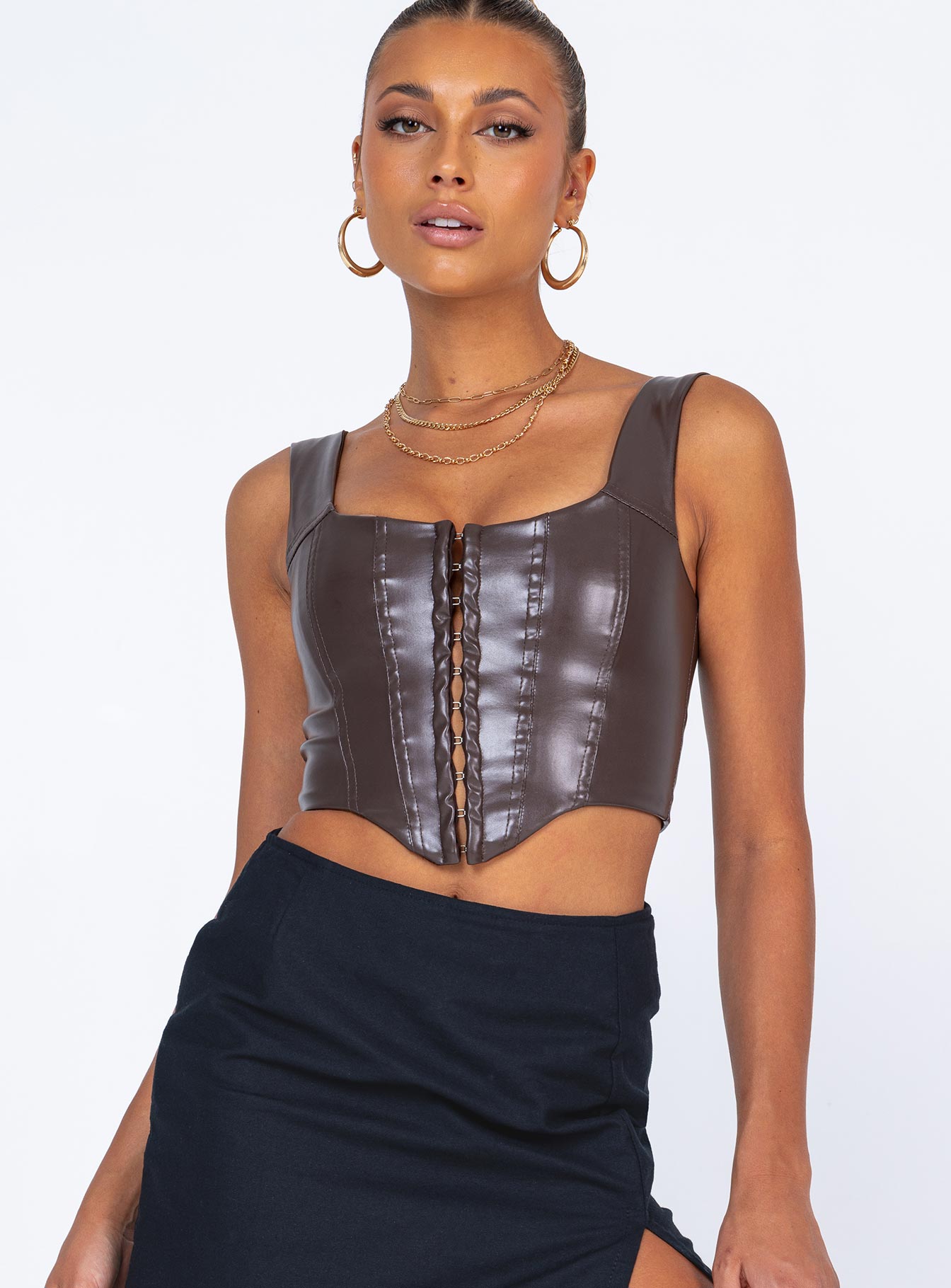 Tatum Top Brown