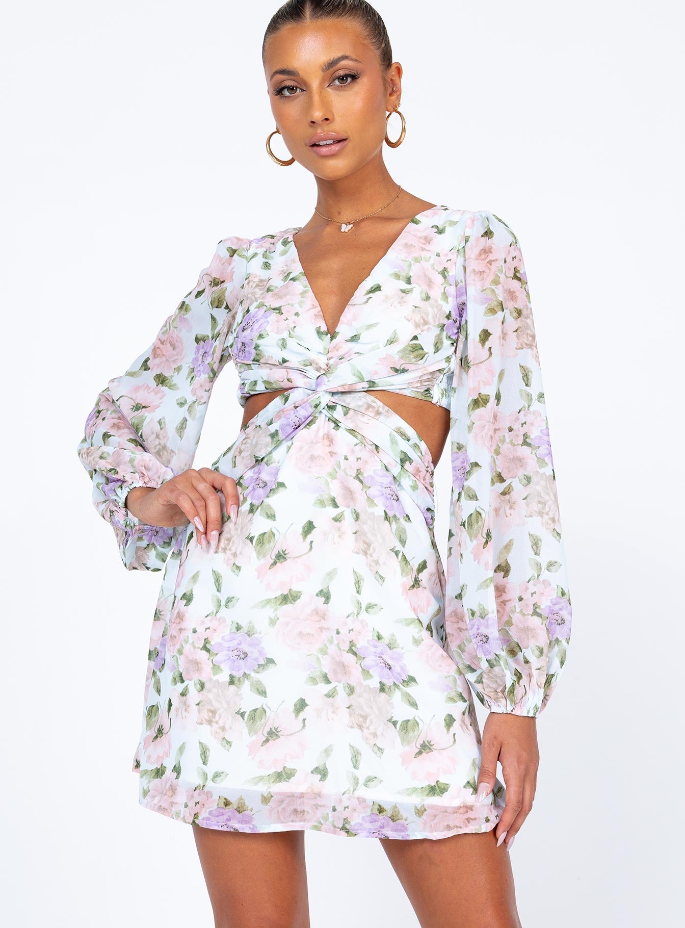 Bennett Mini Dress Multi Floral