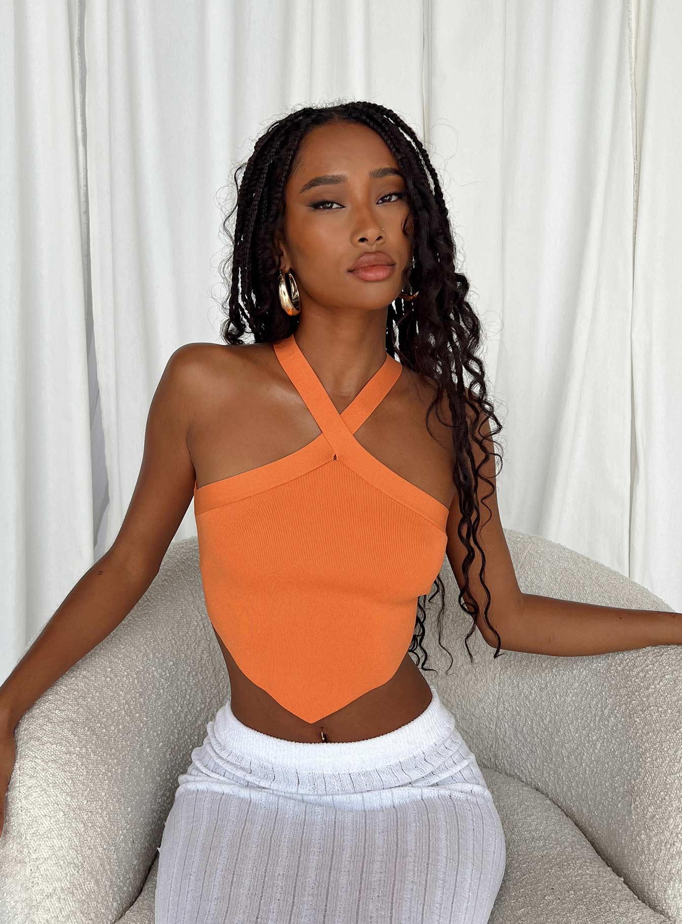 Danson Top Orange