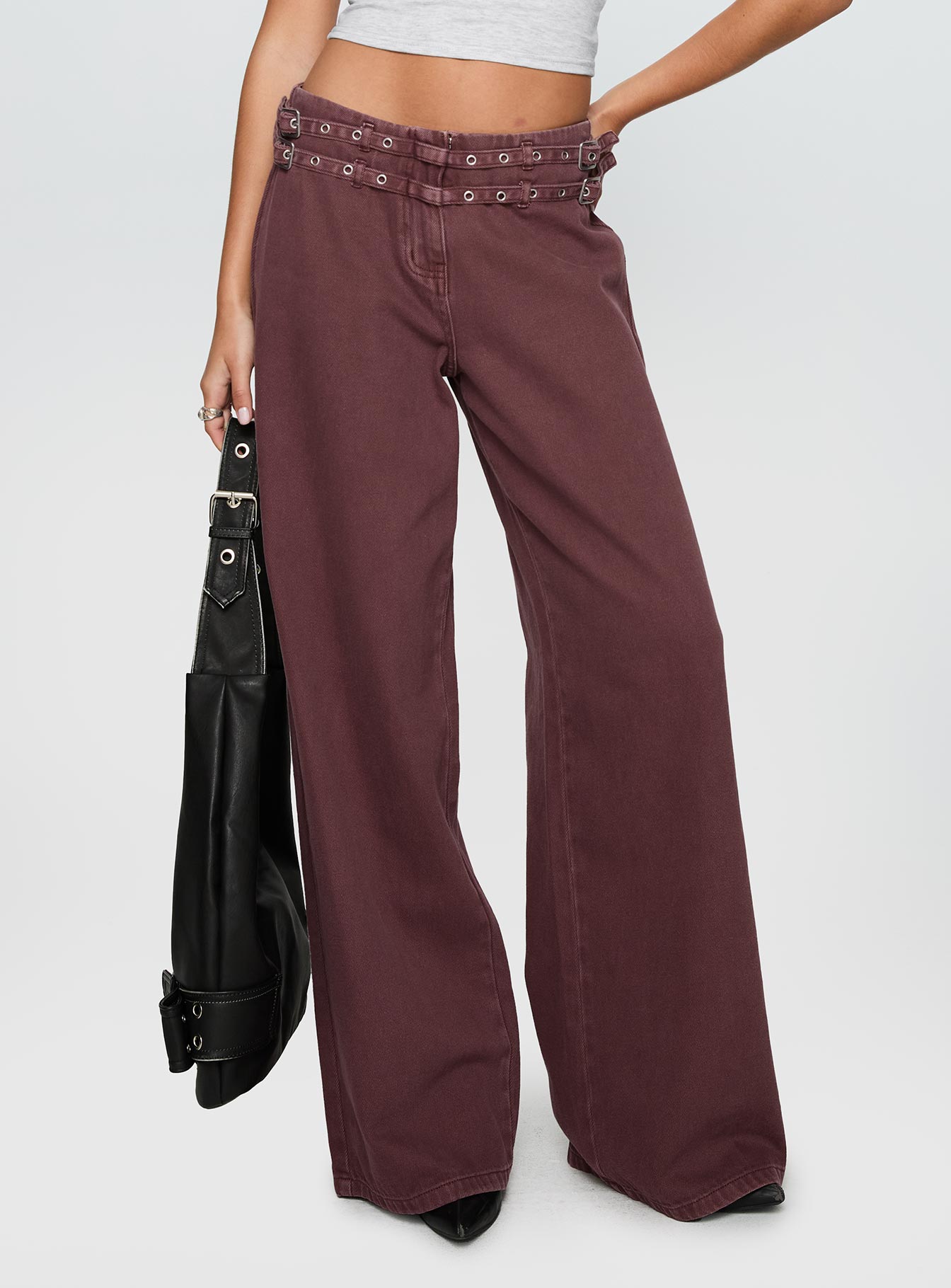 Baccarat Belted Pant Chocolate