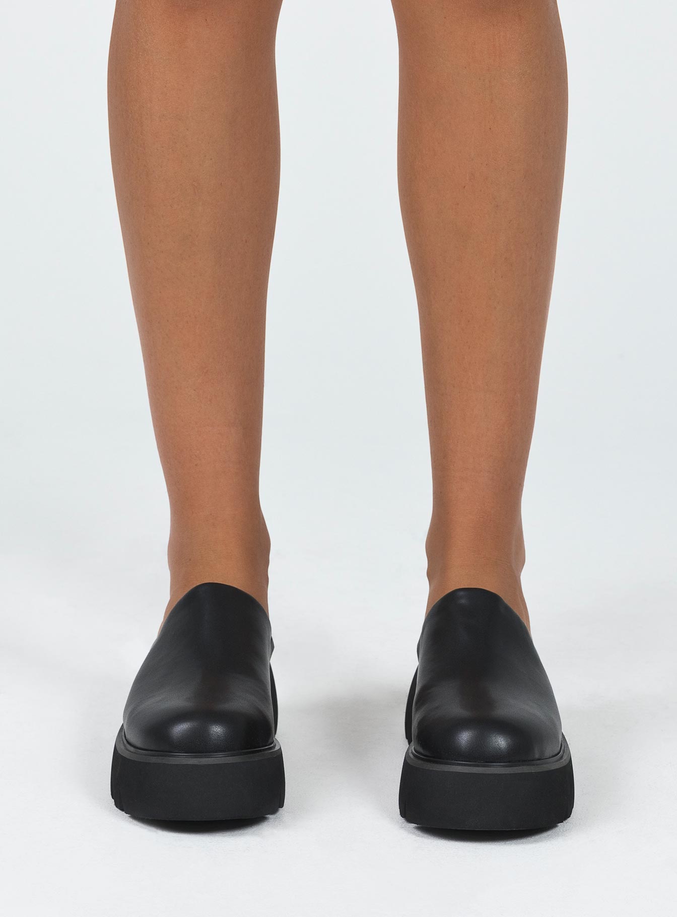 Marcie Slide On Flats Black