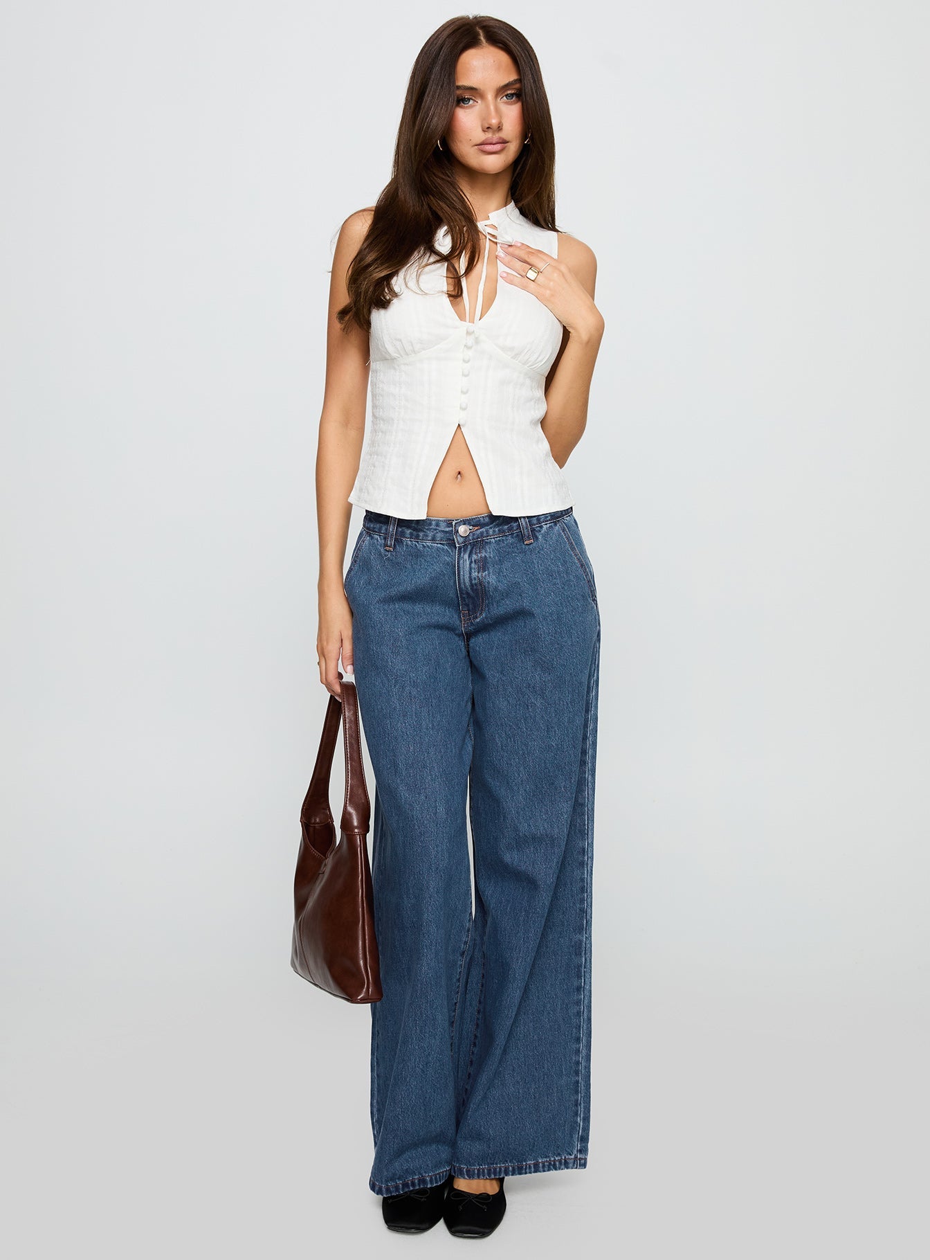 Hyde Baggy Jeans Mid Blue