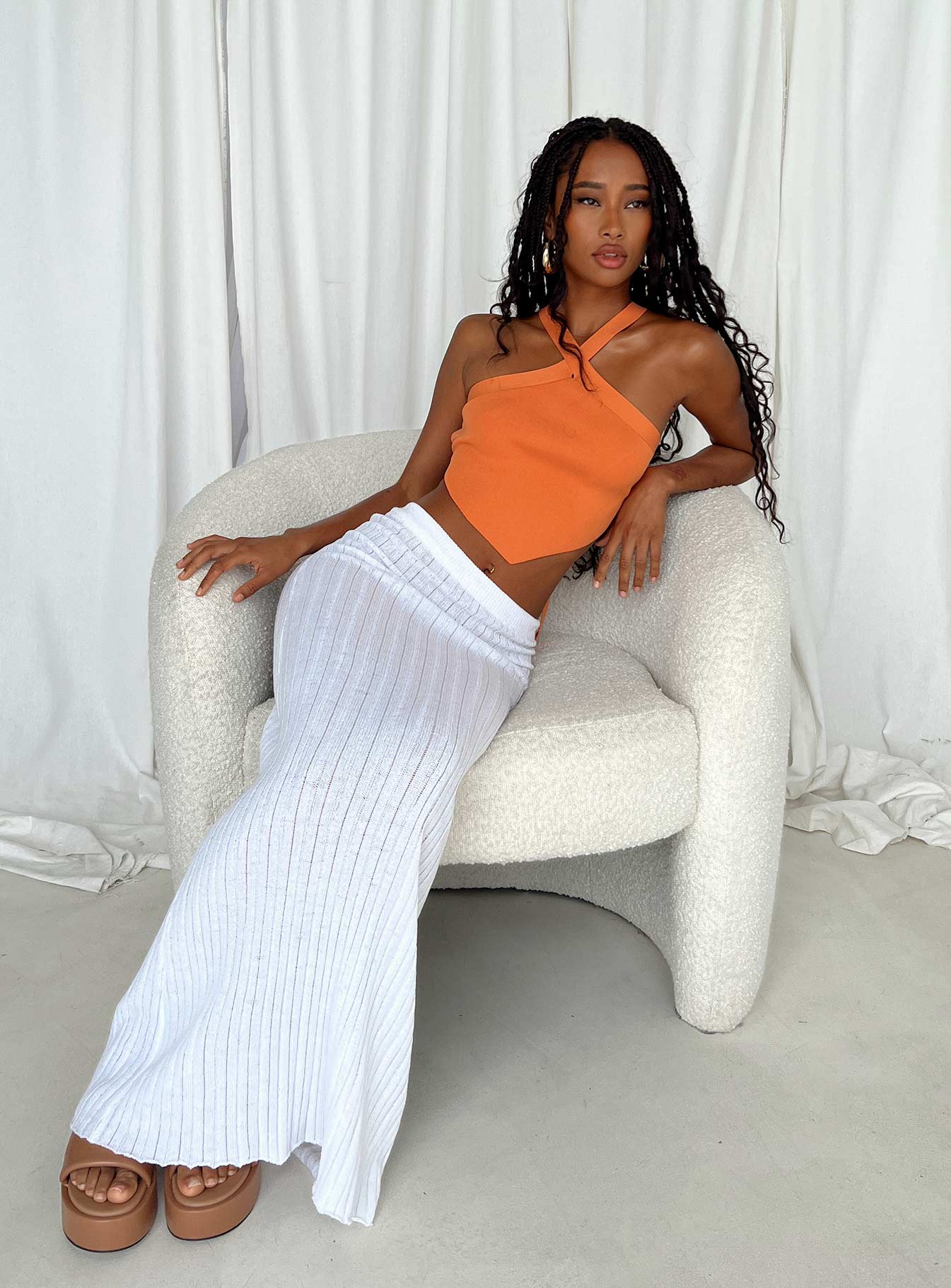 Danson Top Orange