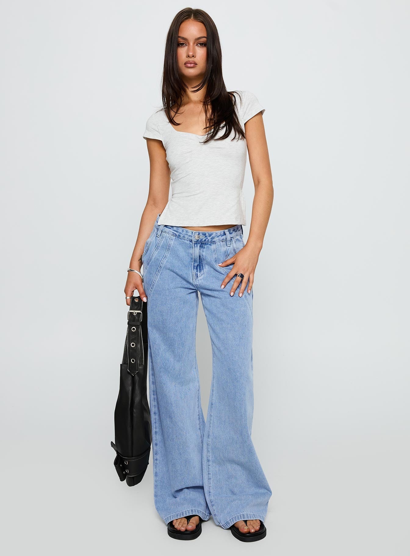 Reaper Baggy Denim Jeans Light Blue Wash