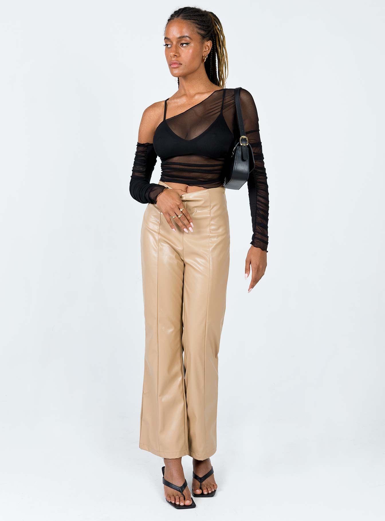 Layla Long Sleeve Top Black