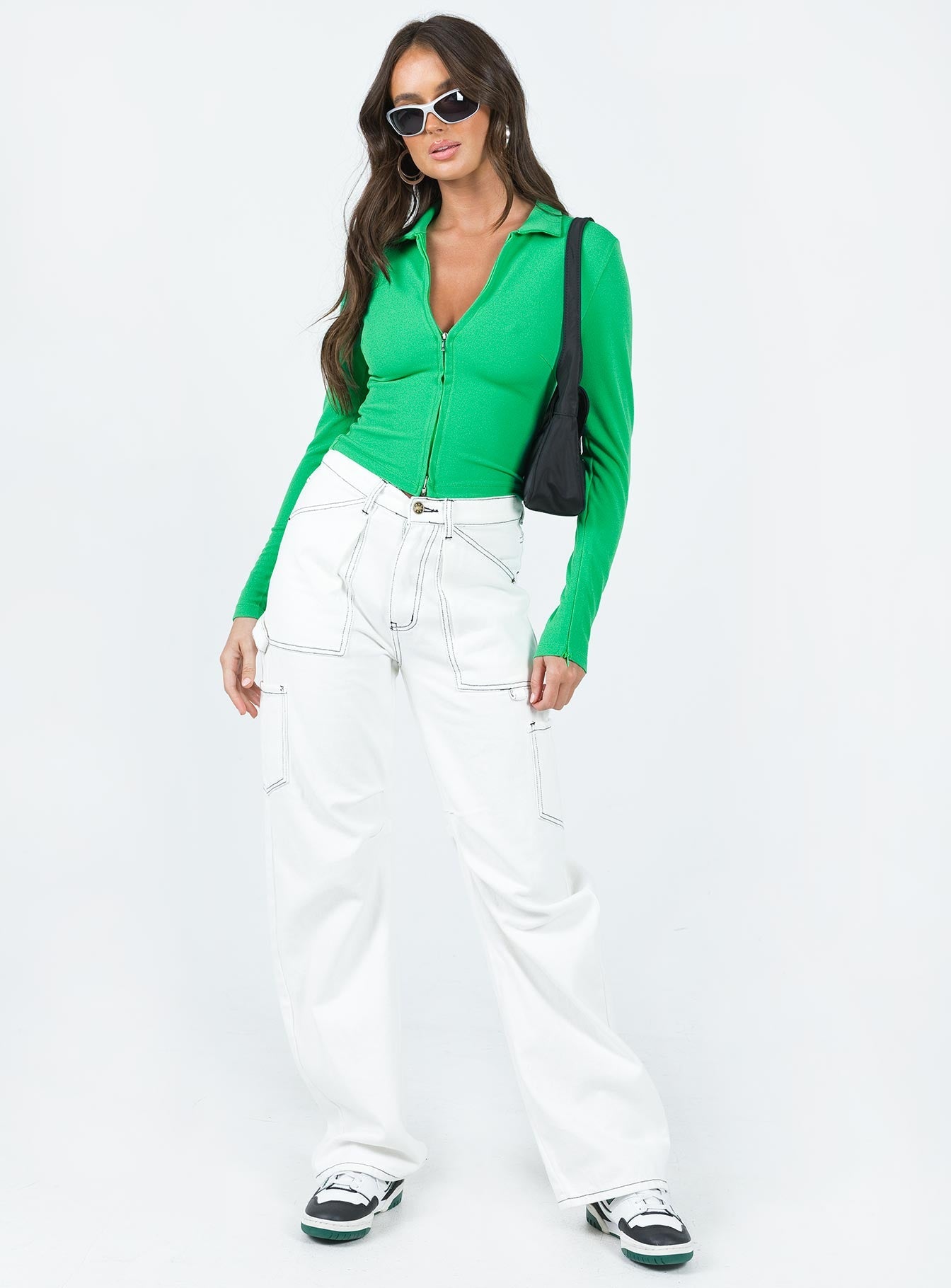 Zinnea Top Green