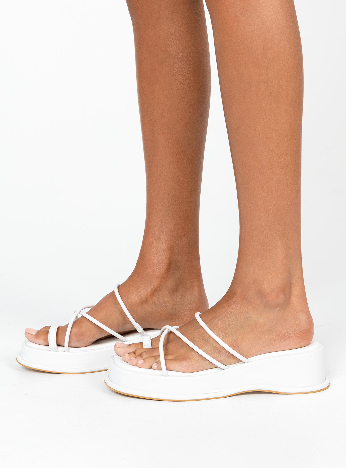 Safin Sandals White