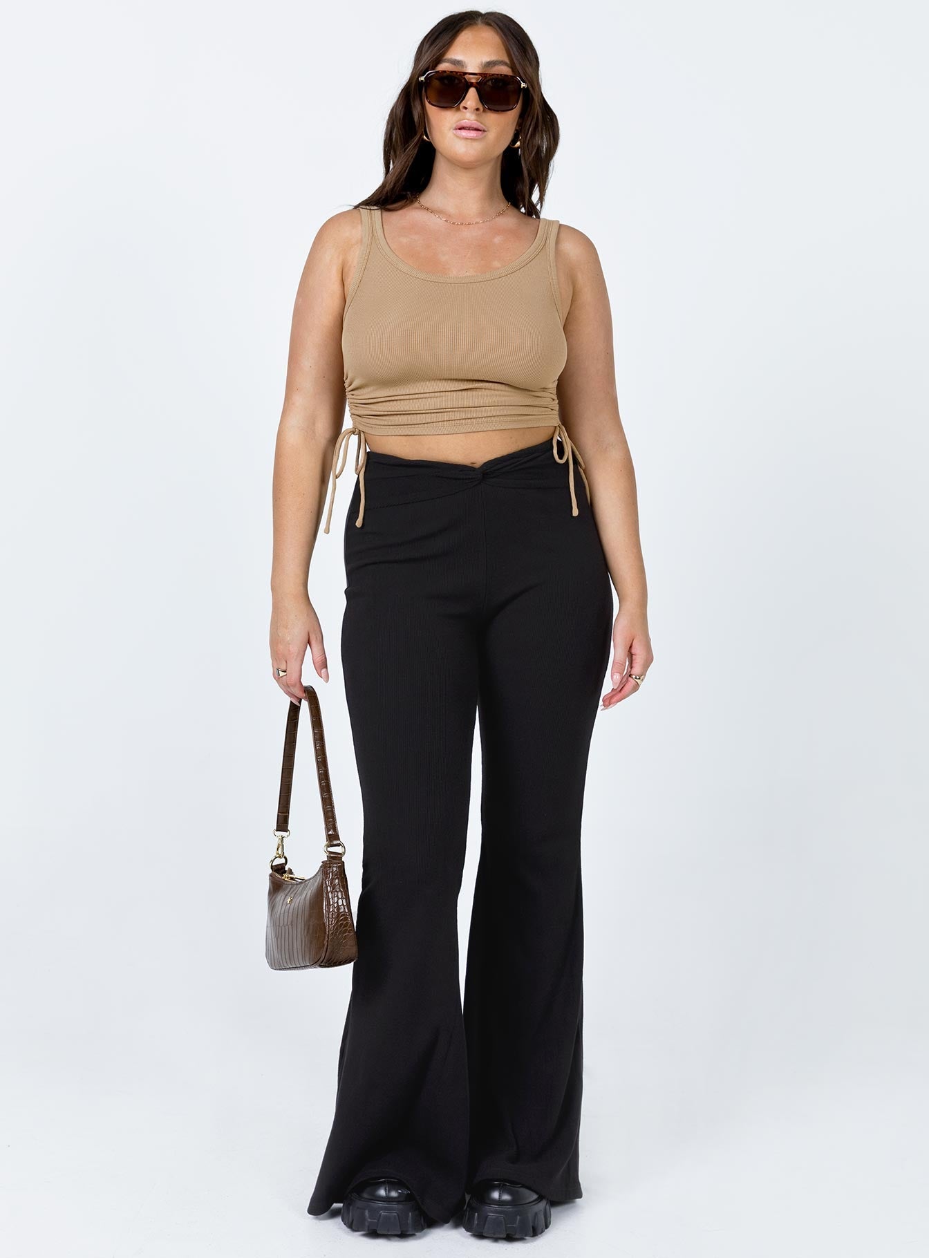 Madelyn Top Brown