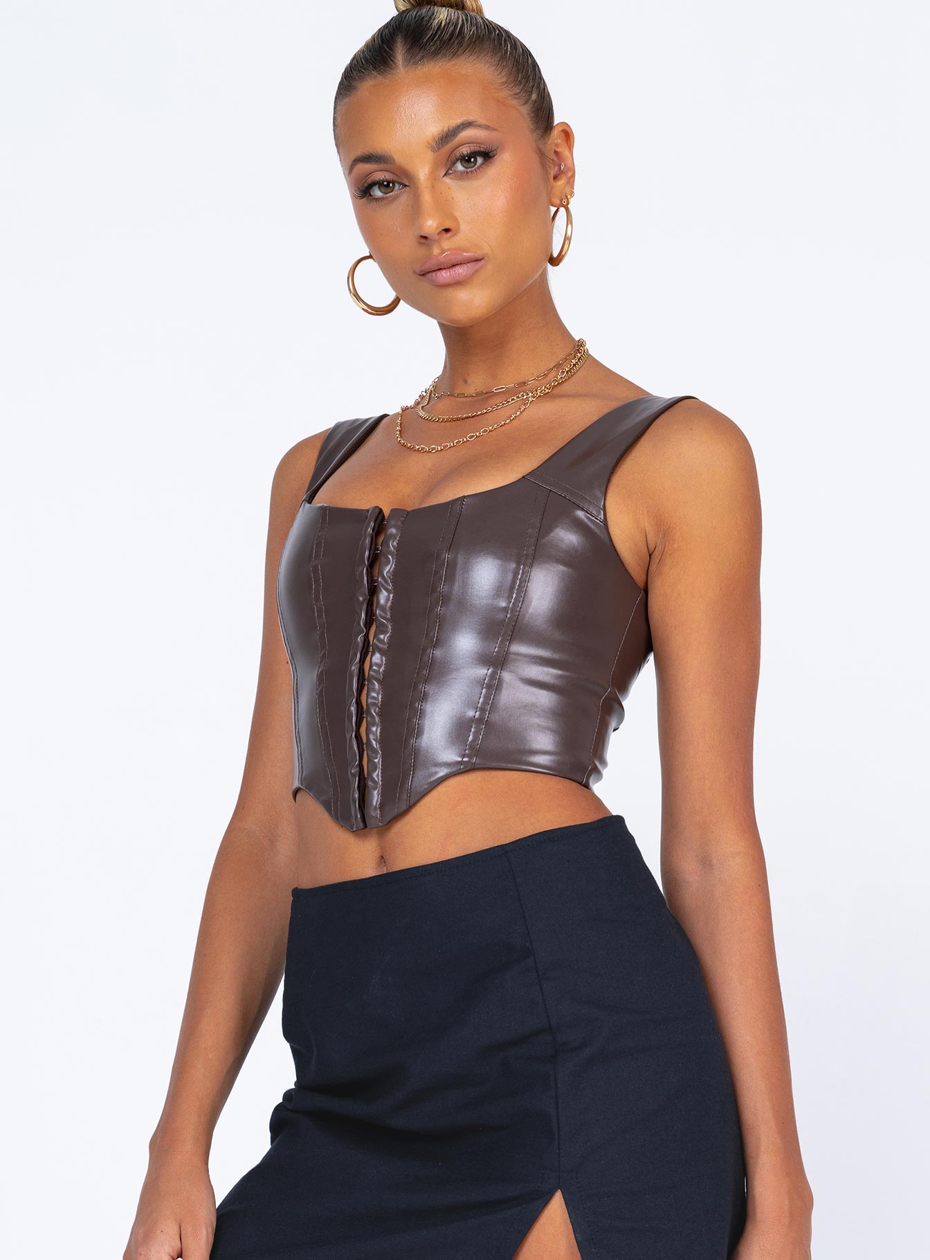 Tatum Top Brown