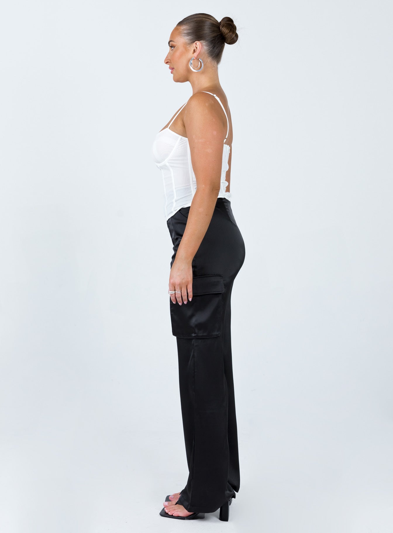 Gilmore Cargo Pants Black