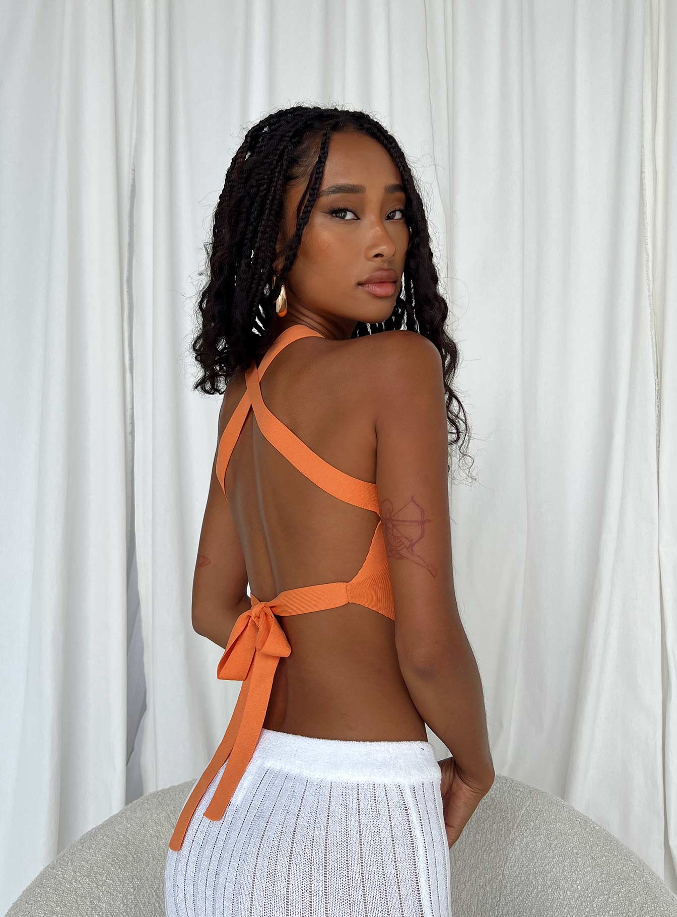 Danson Top Orange