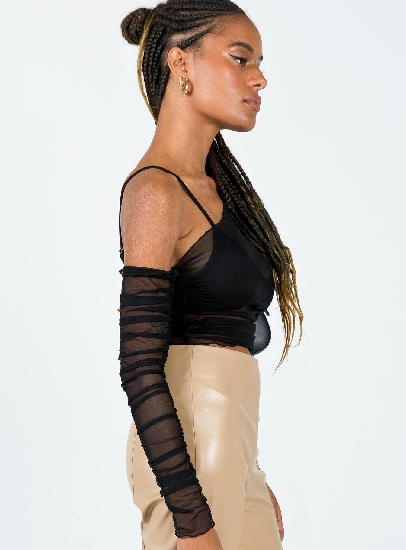 Layla Long Sleeve Top Black