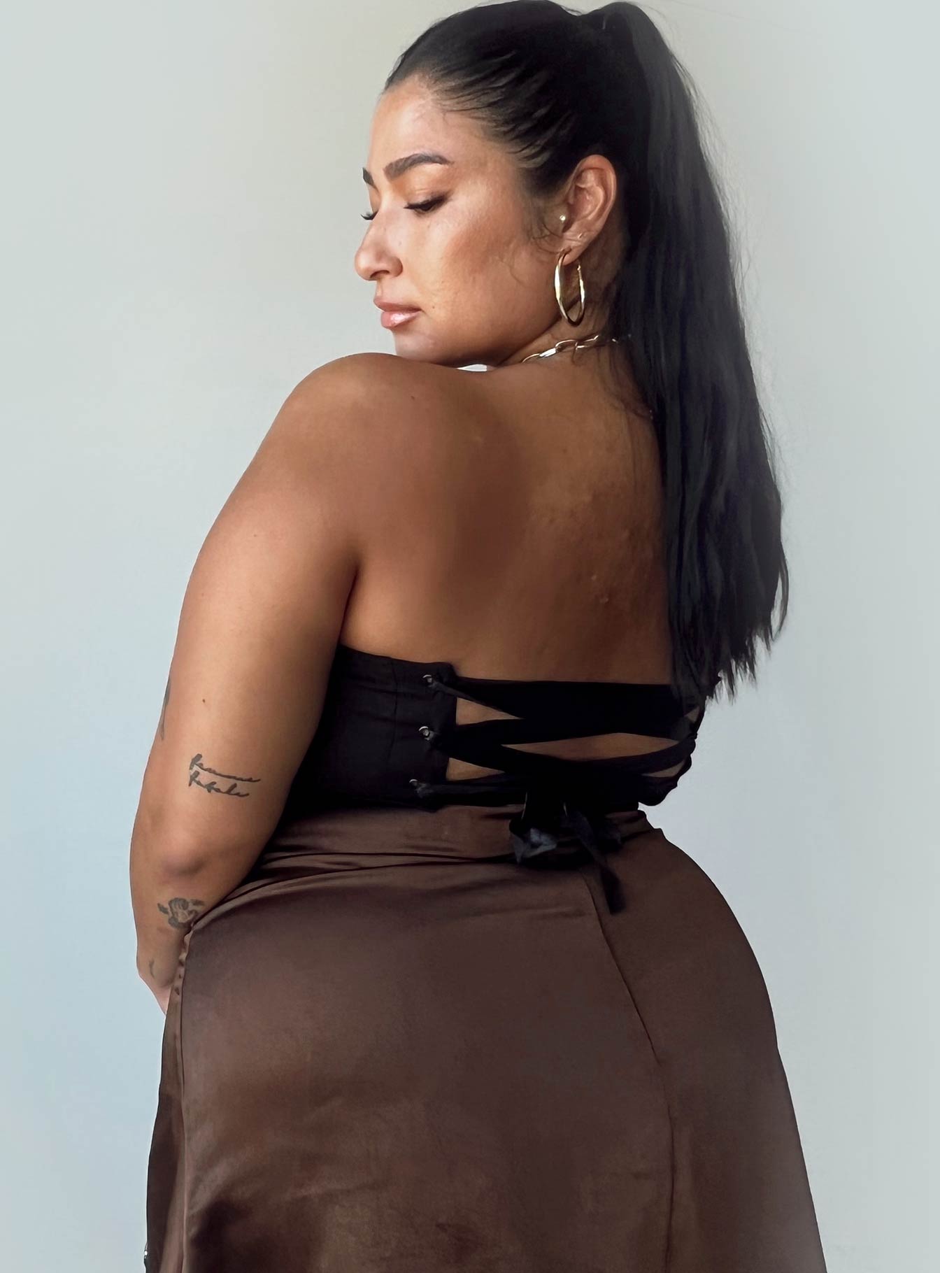 Endless Love Corset Top Black Curve