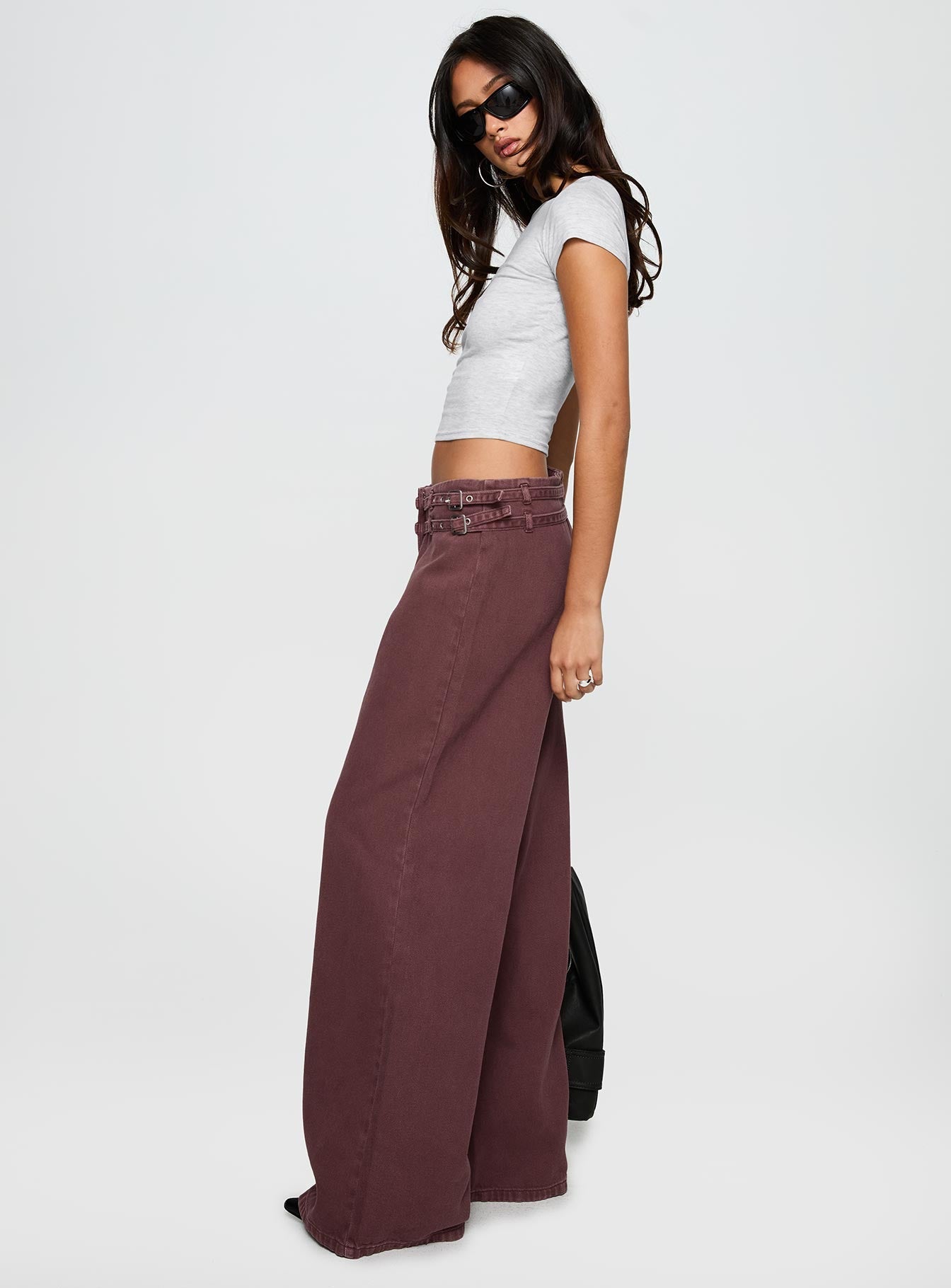 Baccarat Belted Pant Chocolate