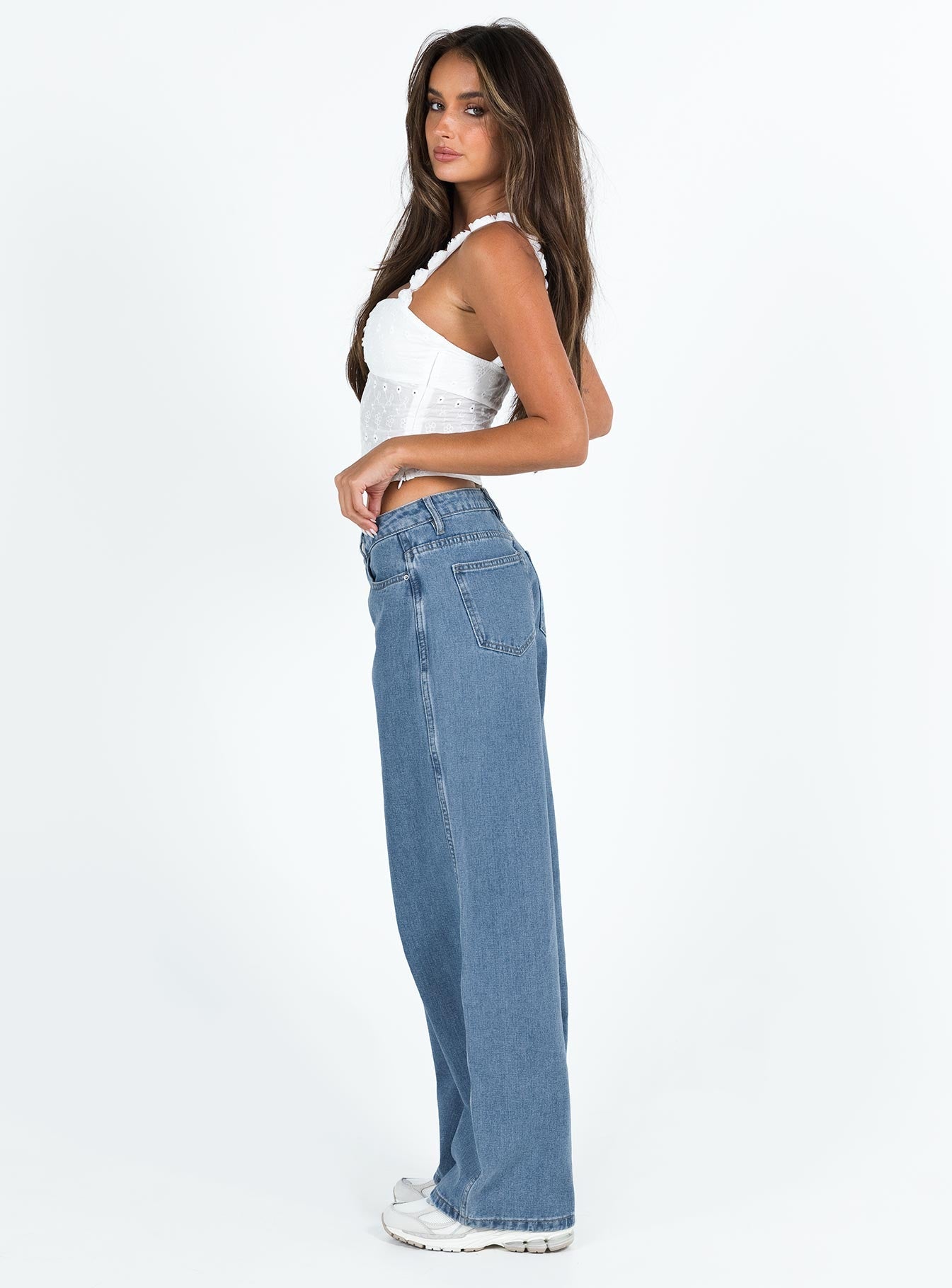 Maryanne Mid-rise Relaxed Denim Jeans Mid Wash Denim Tall