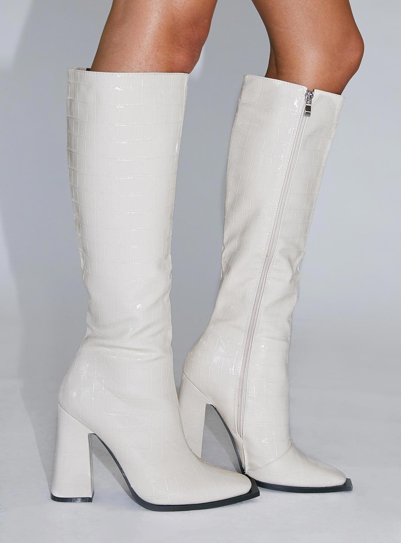 Mercury Boots Ecru
