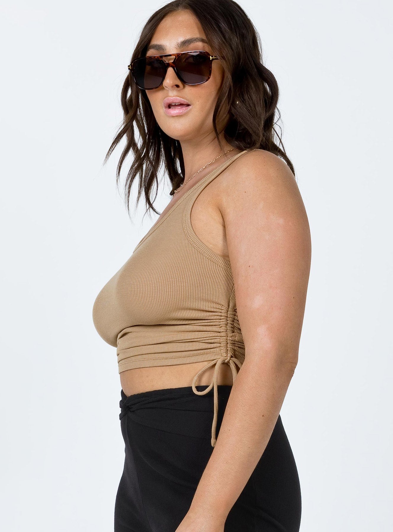 Madelyn Top Brown