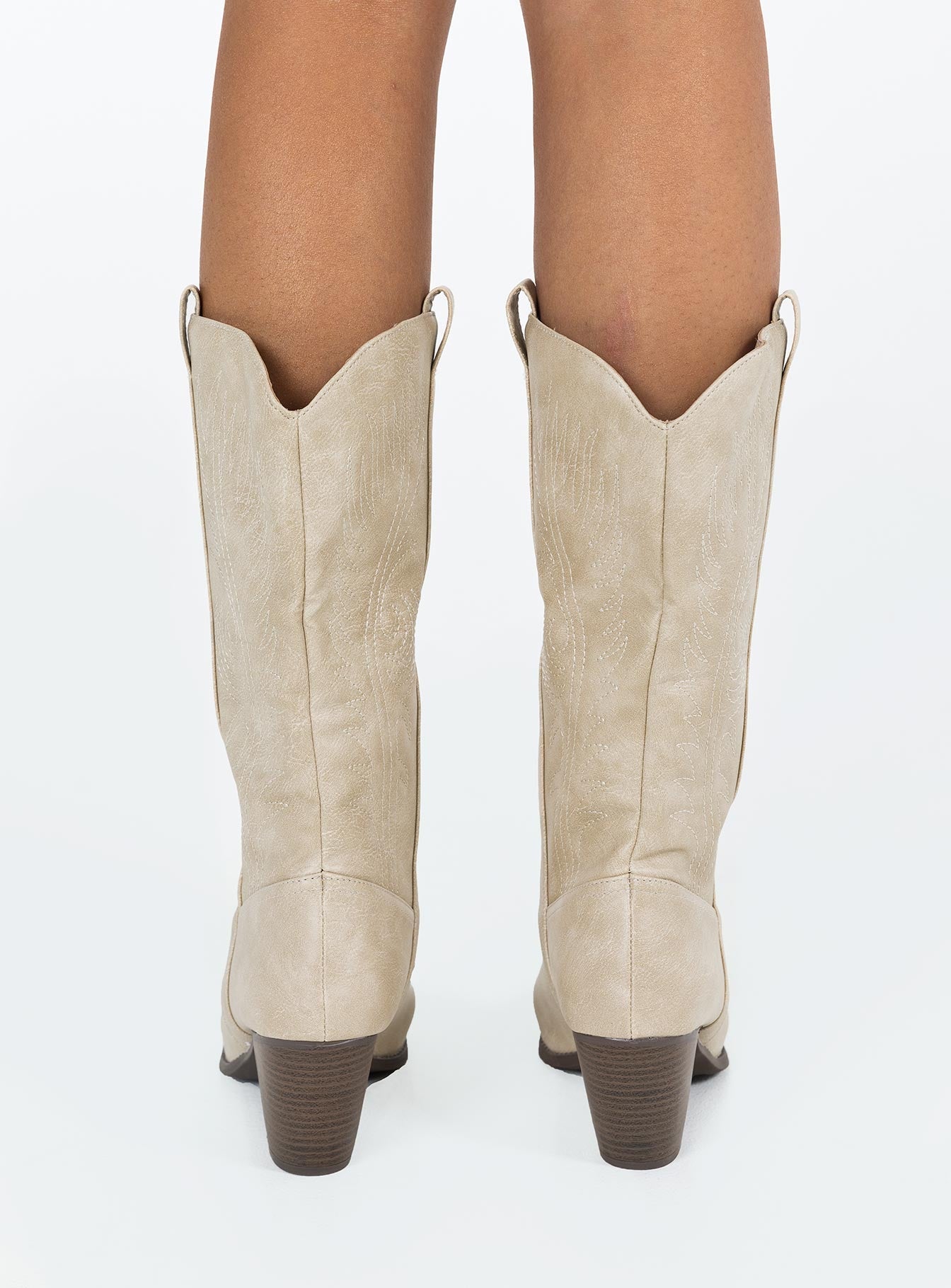 Zane Western Boot Stone