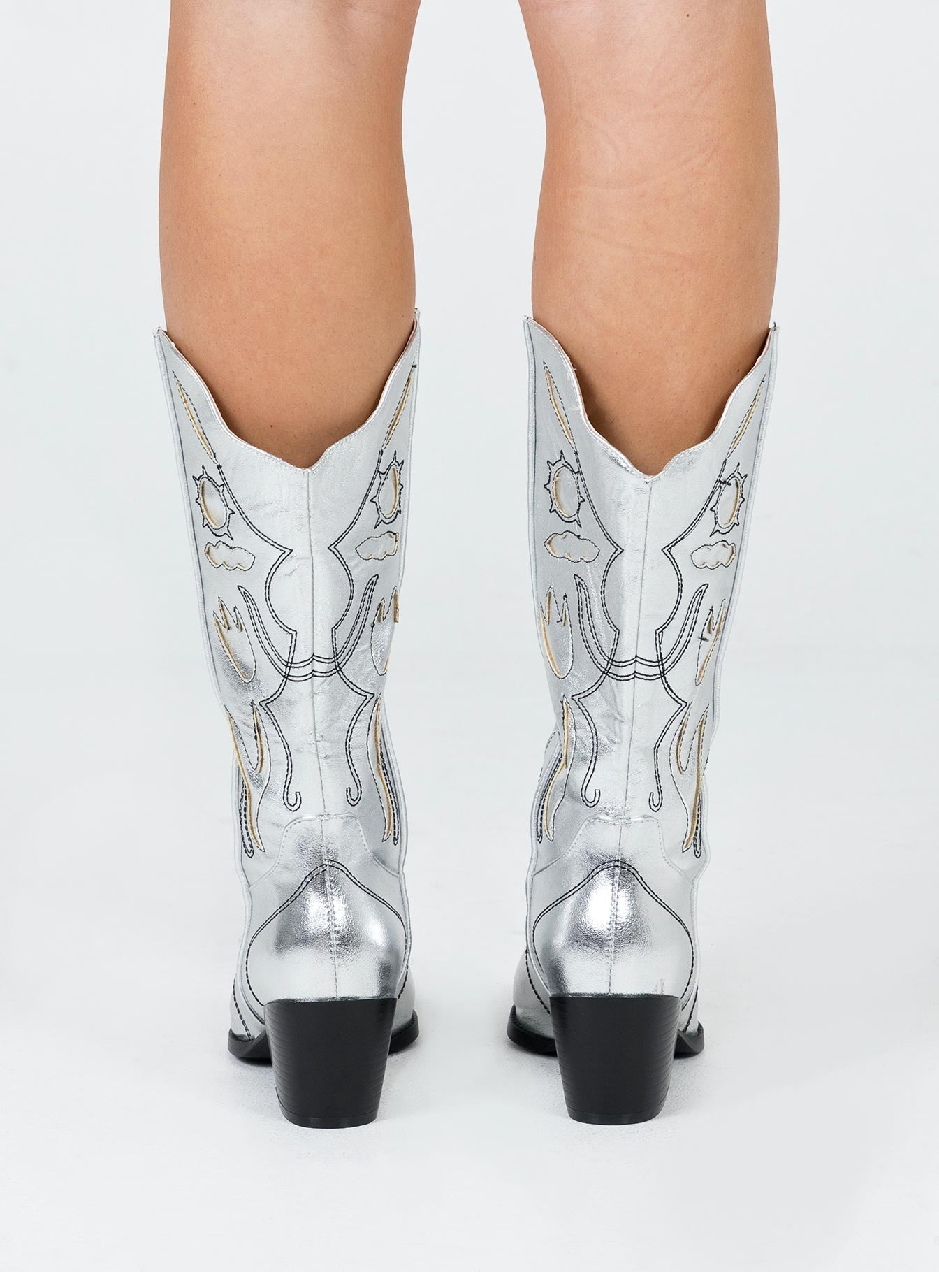 Rosewood Boots Silver