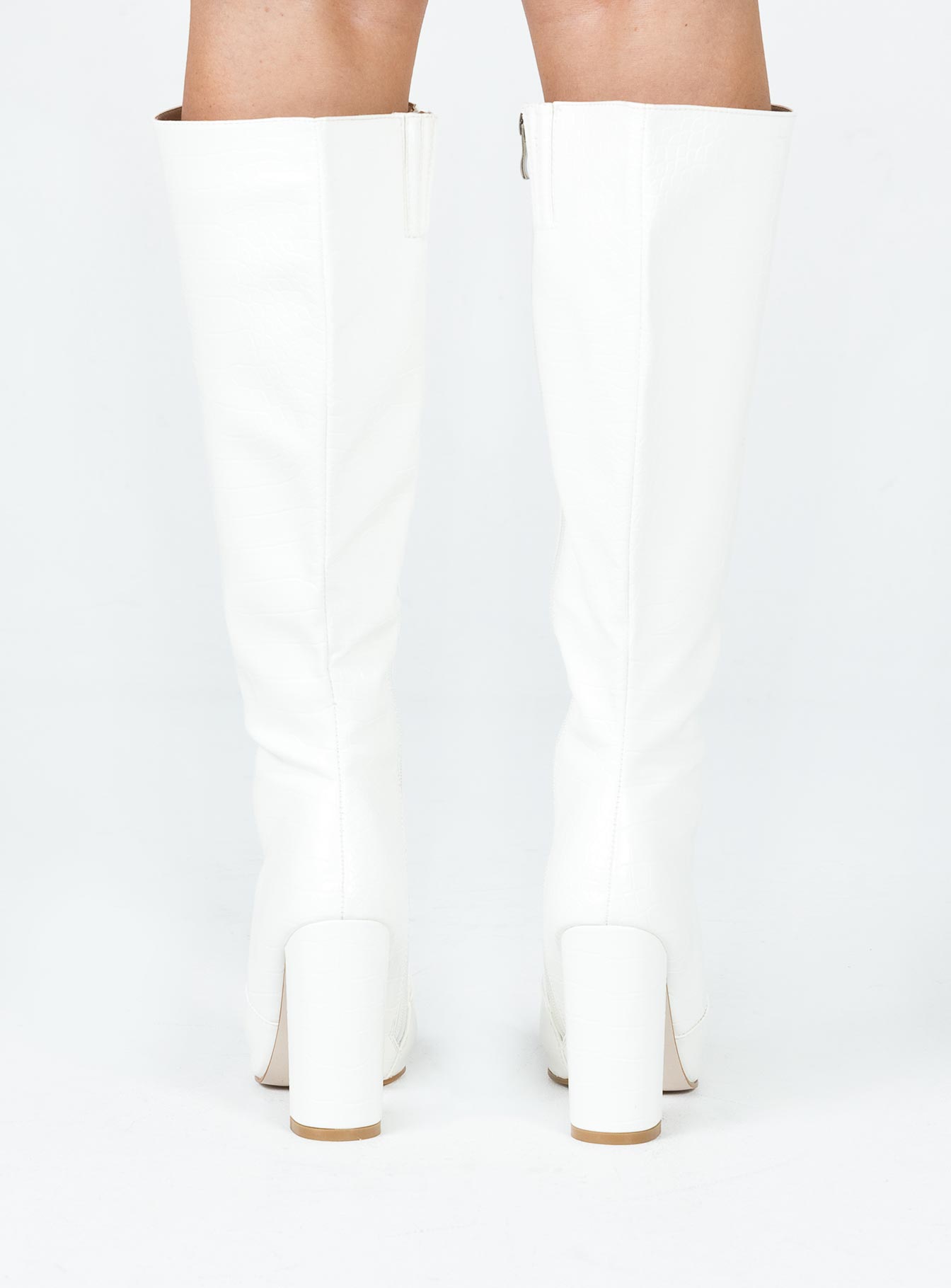 Stamper Boots White