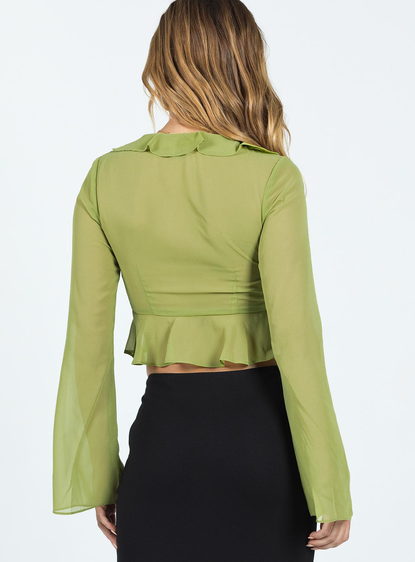 Gylda Long Sleeve Top Green