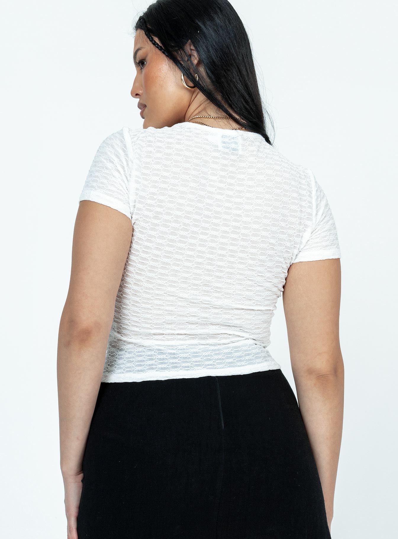 Murtha Top White