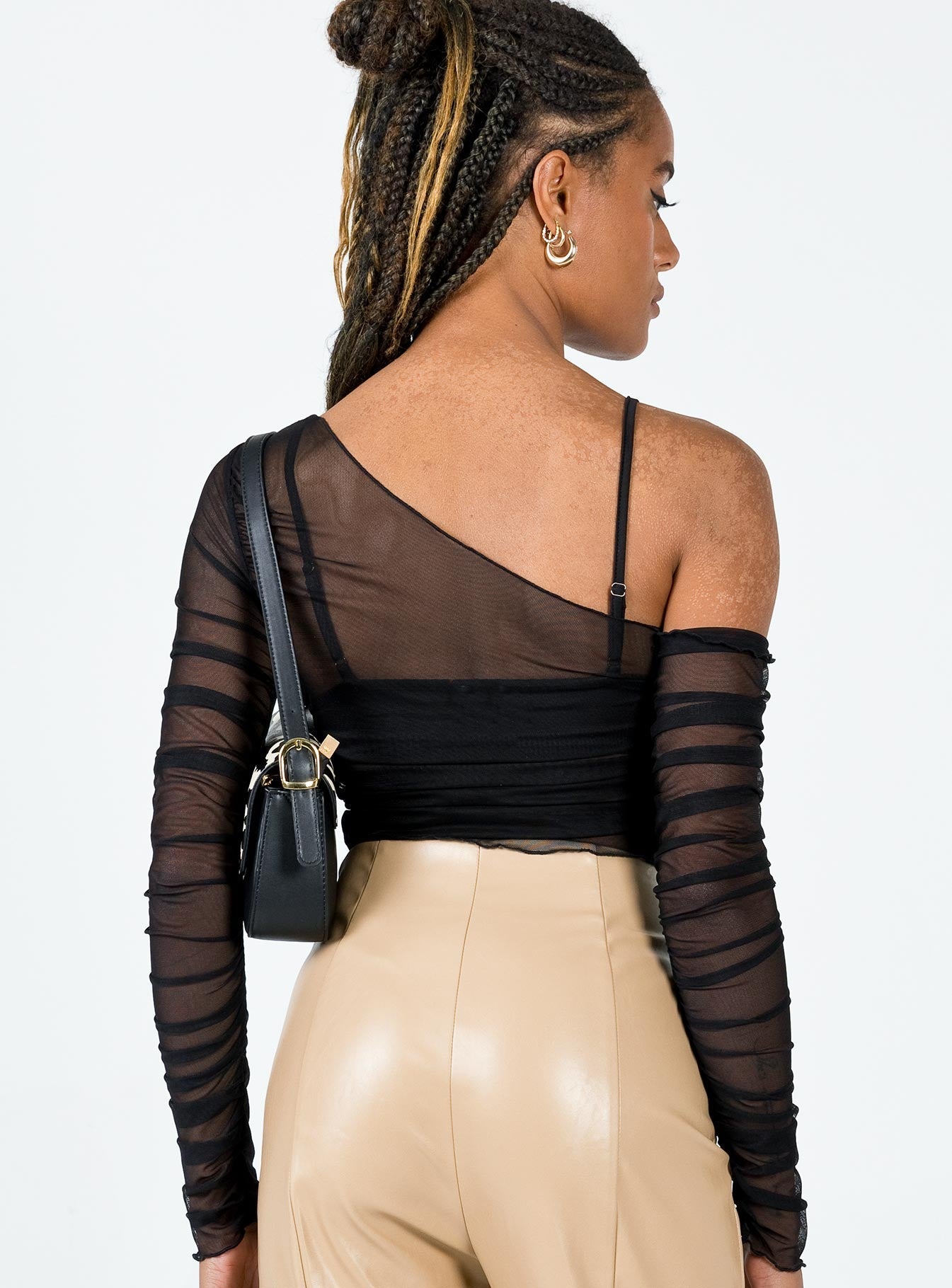Layla Long Sleeve Top Black