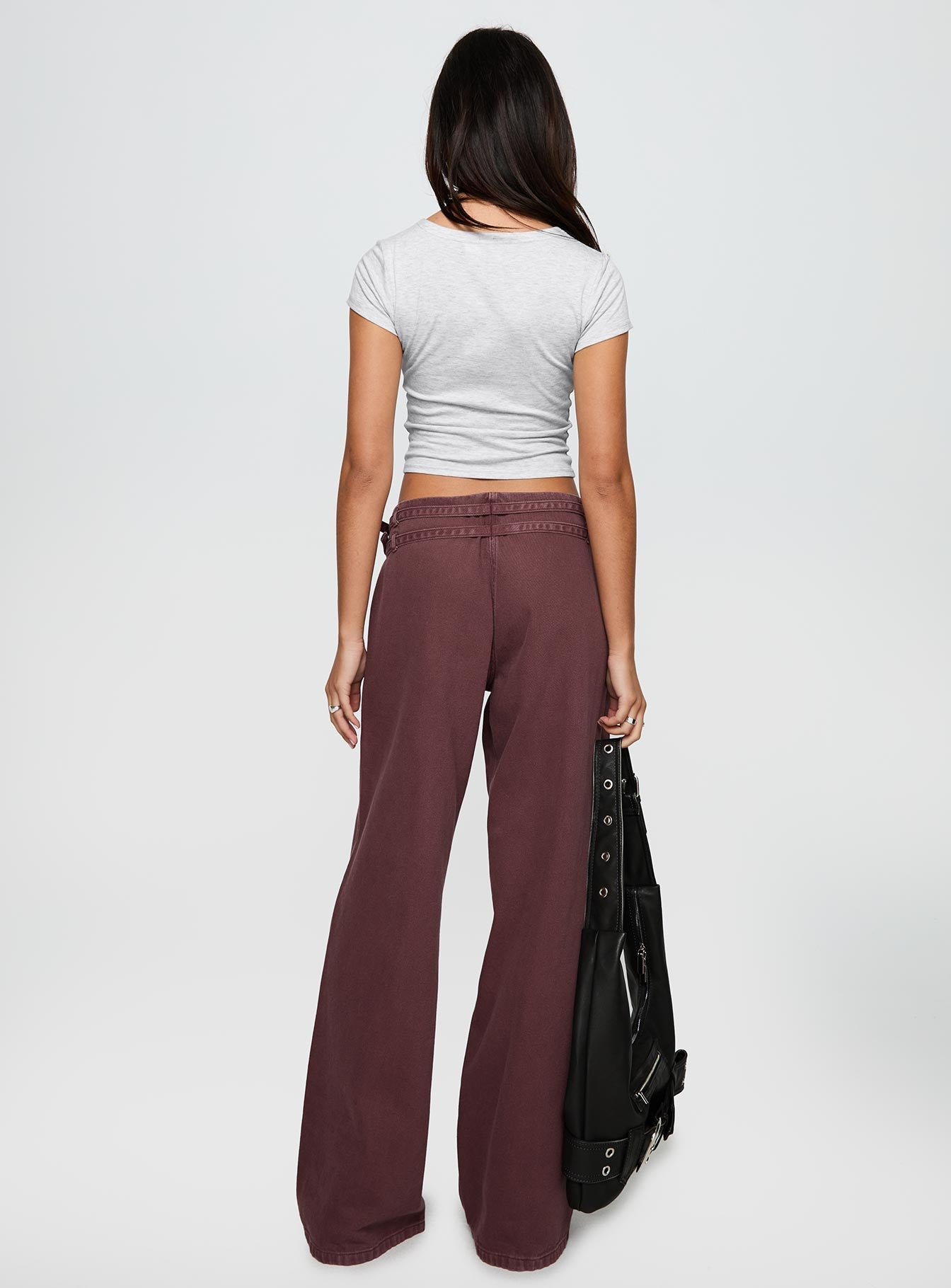 Baccarat Belted Pant Chocolate