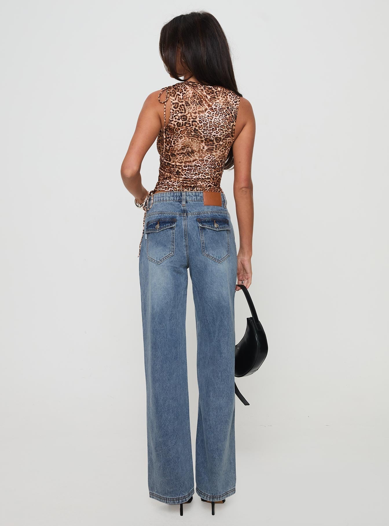 Everlong Jean Mid Blue Wash