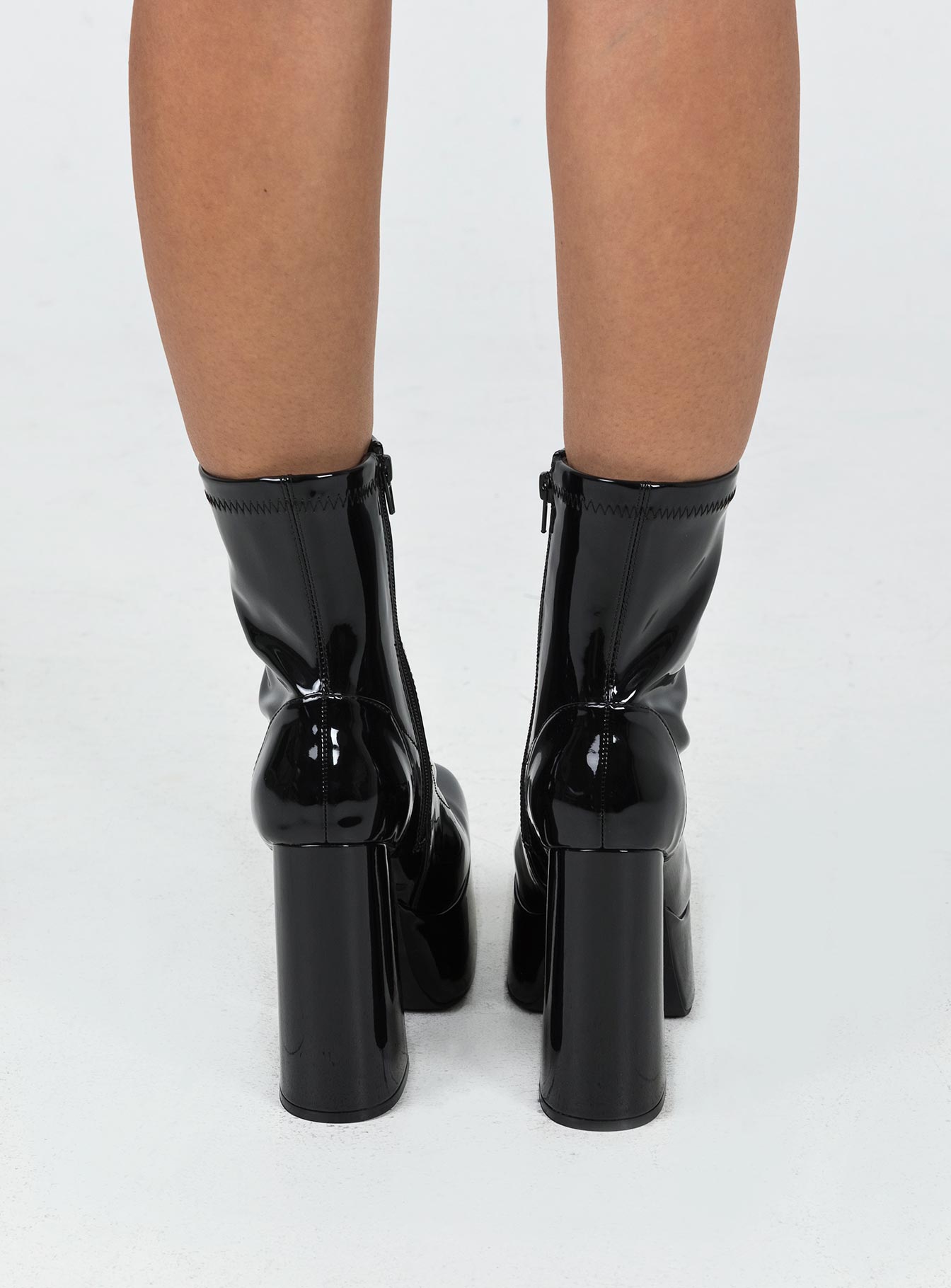 Libby Platform Boots Black