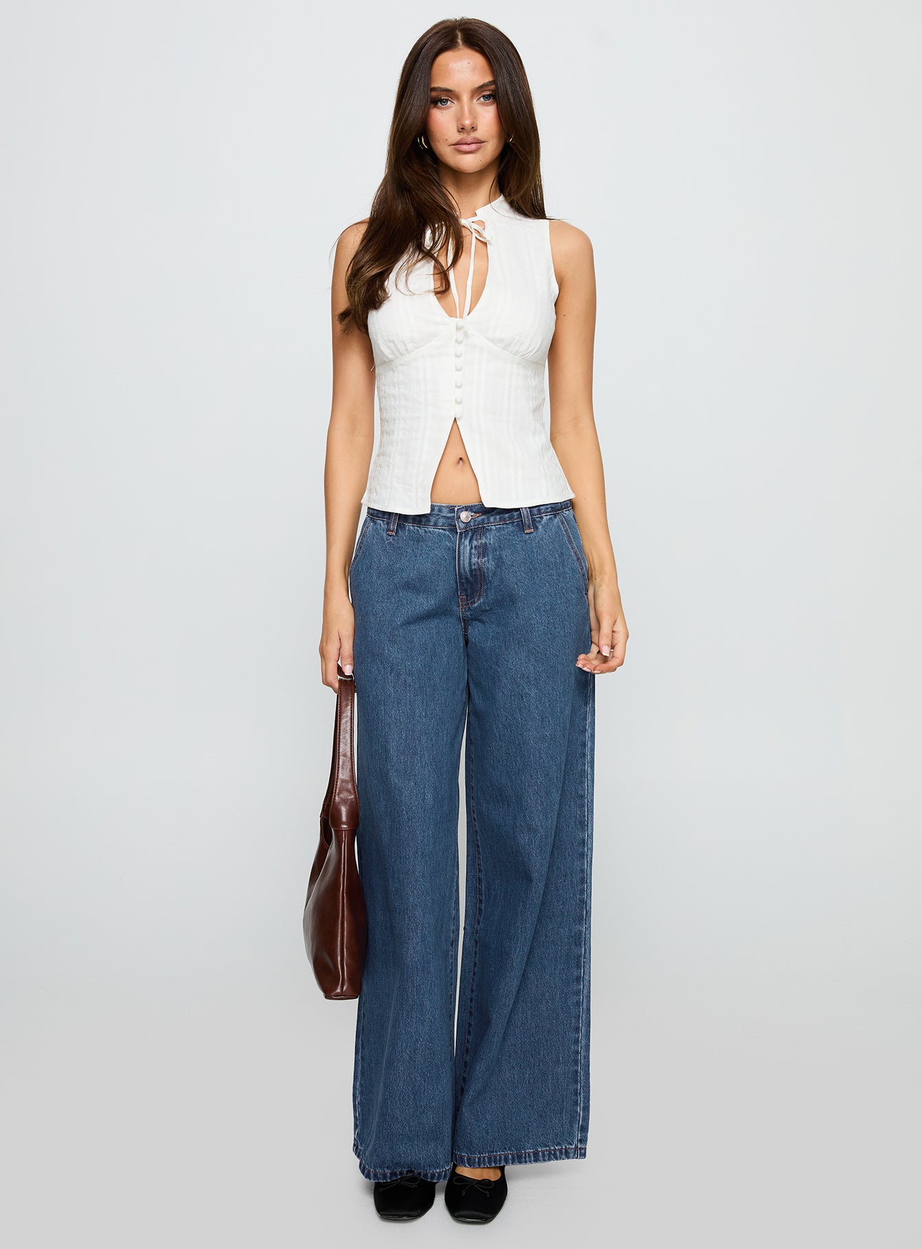 Hyde Baggy Jeans Mid Blue