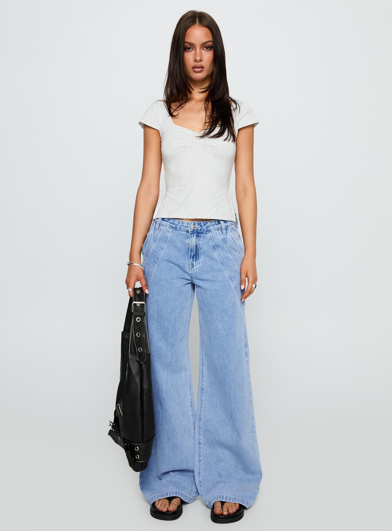 Reaper Baggy Denim Jeans Light Blue Wash