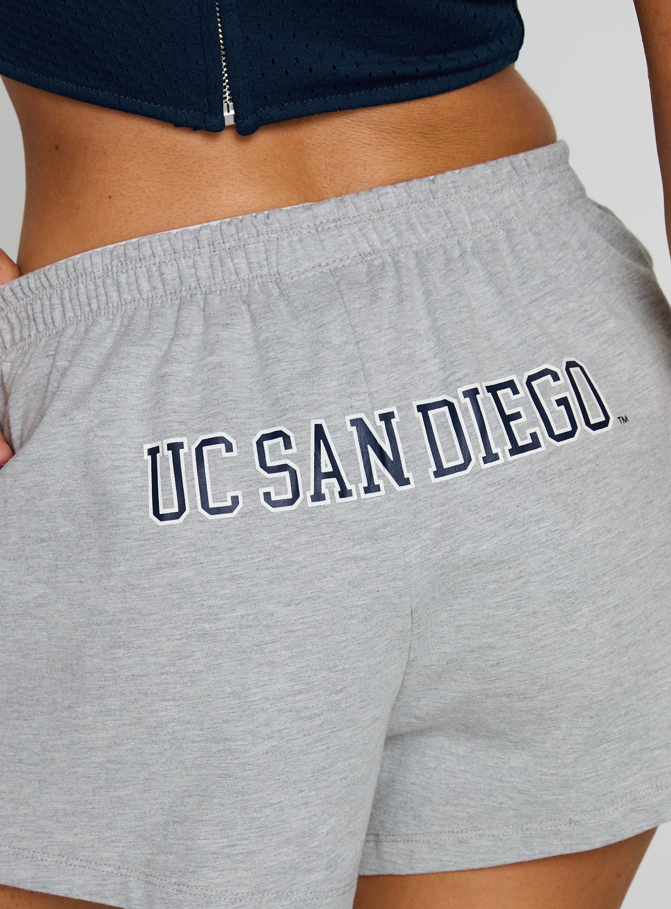 UC San Diego Soffee Short Heather Grey