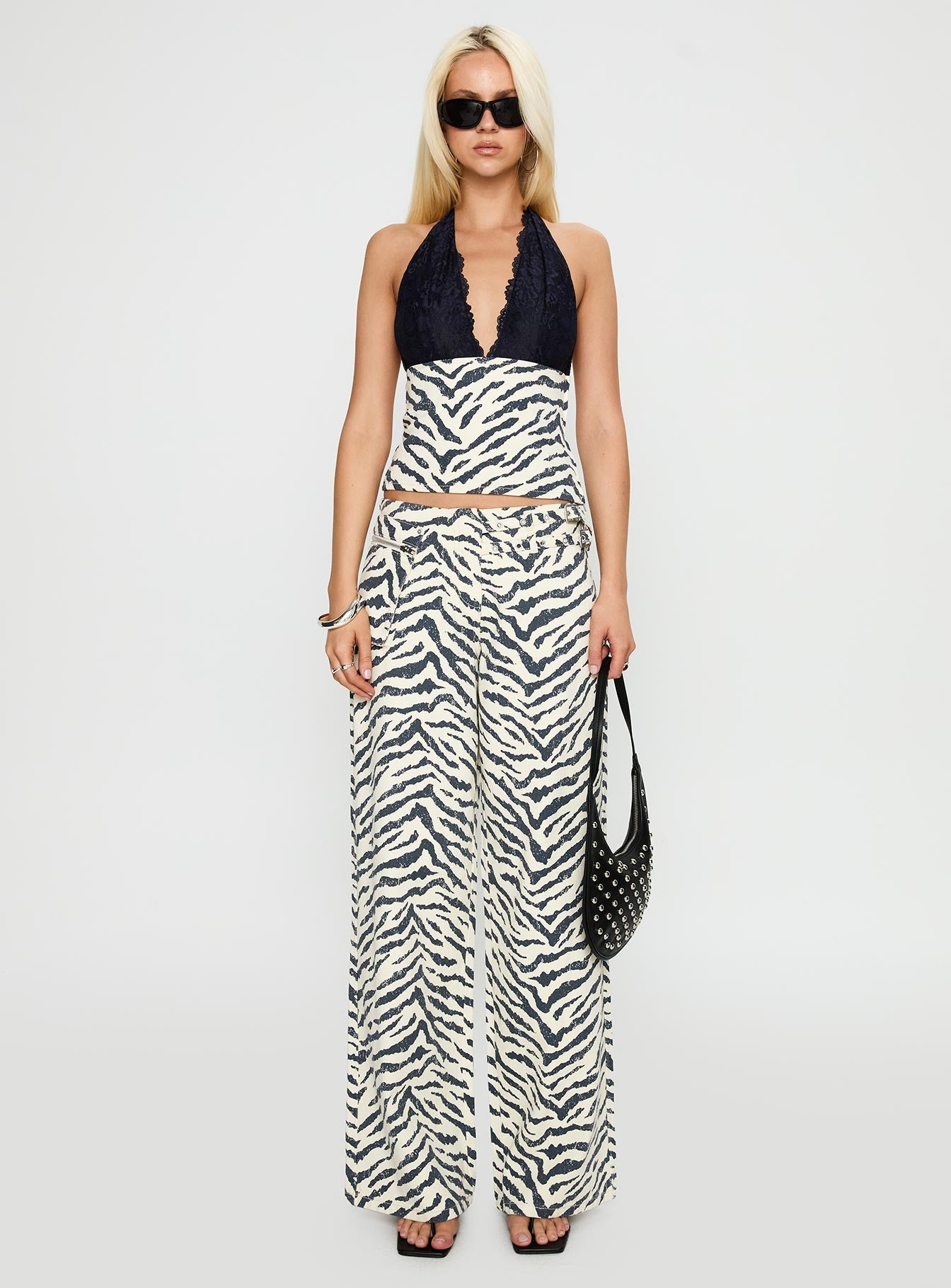 Paltrow Cargo Jeans Zebra