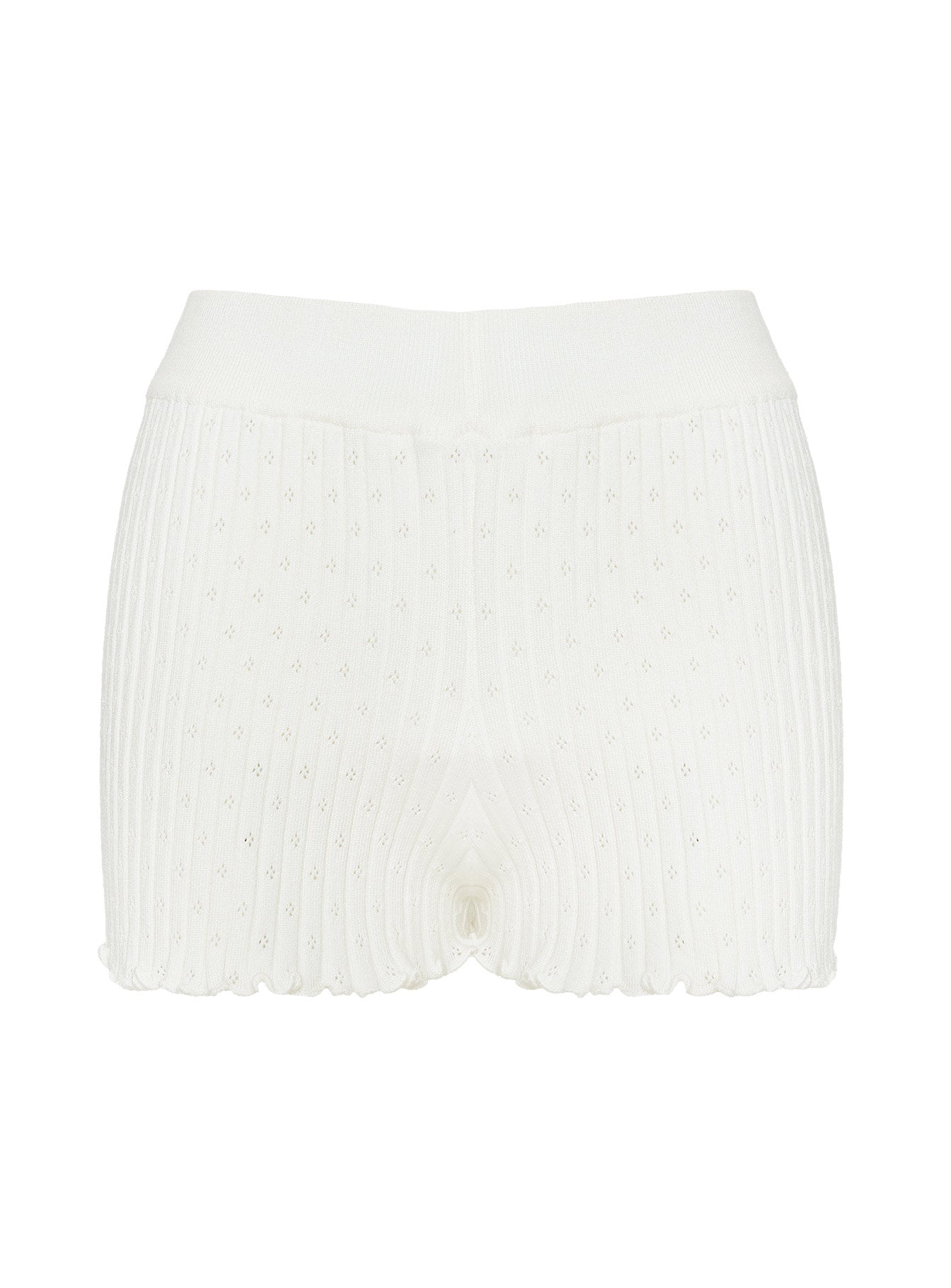Girl Gone Wild Shorts White