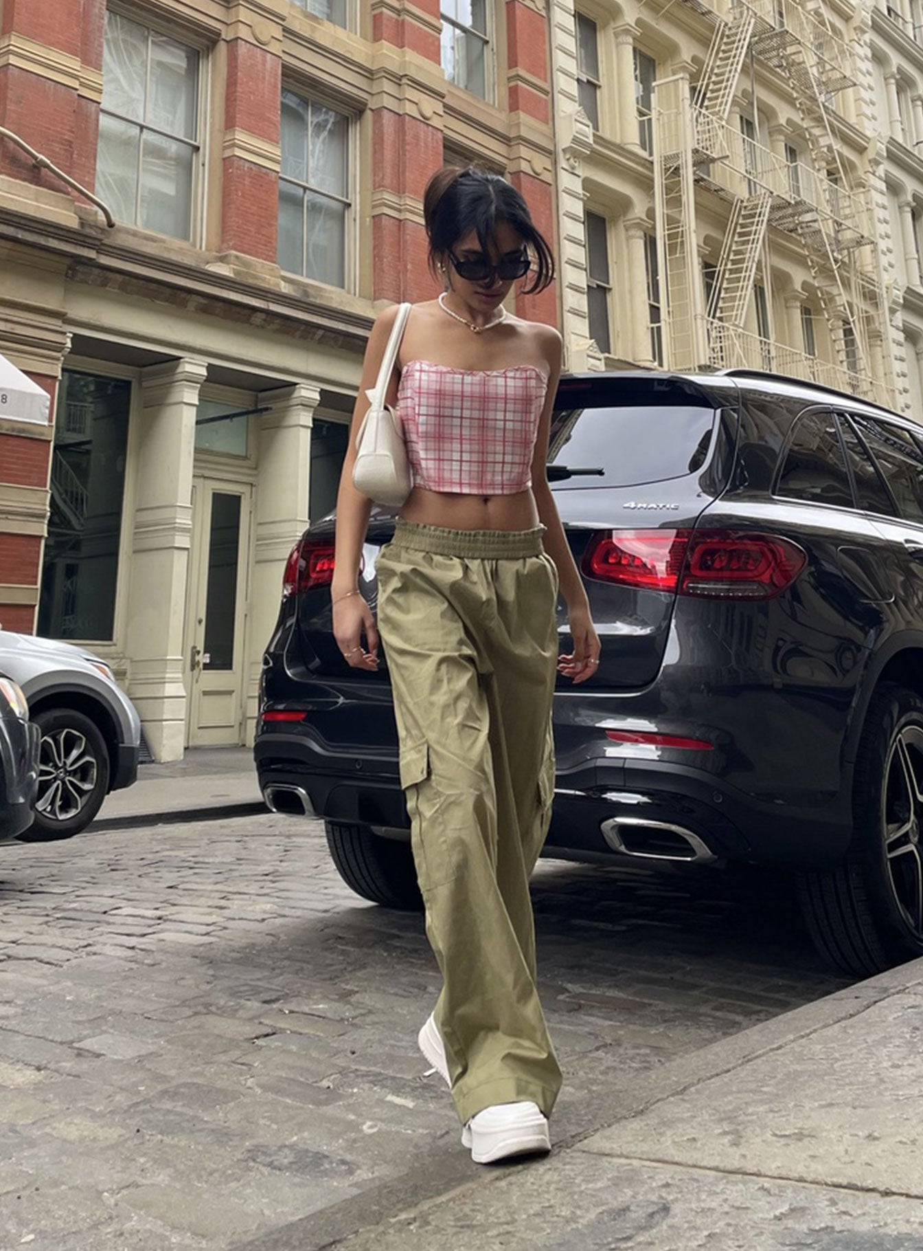 Lista Elastic Pocket Pants Green