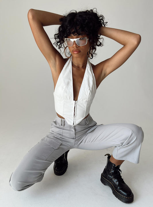 Kravit Top White