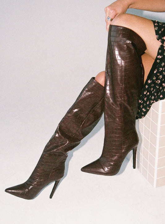 Leighton Boots Brown