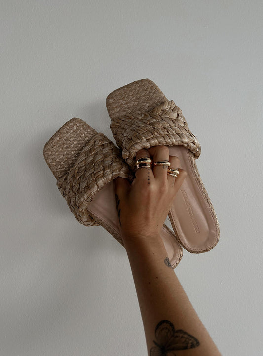 Shoreside Sandals Natural