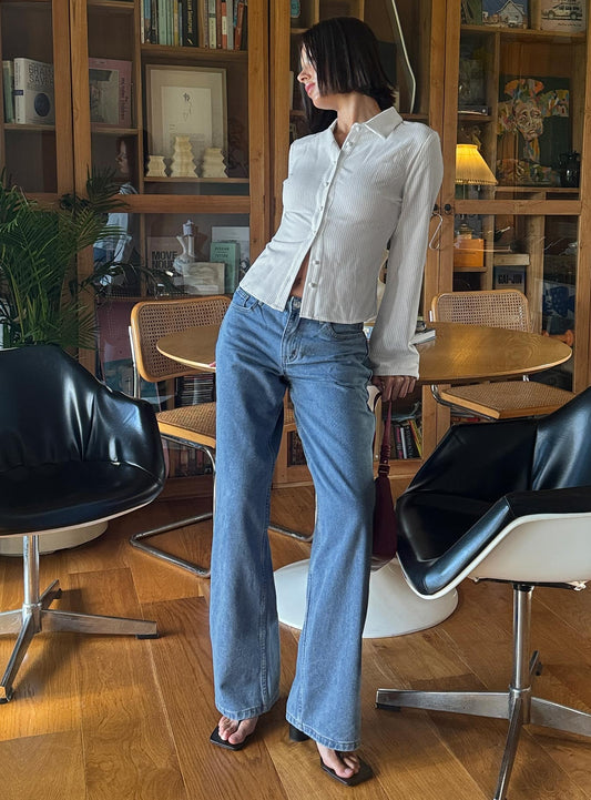 Maryanne Mid-rise Relaxed Denim Jeans Mid Wash Denim Tall