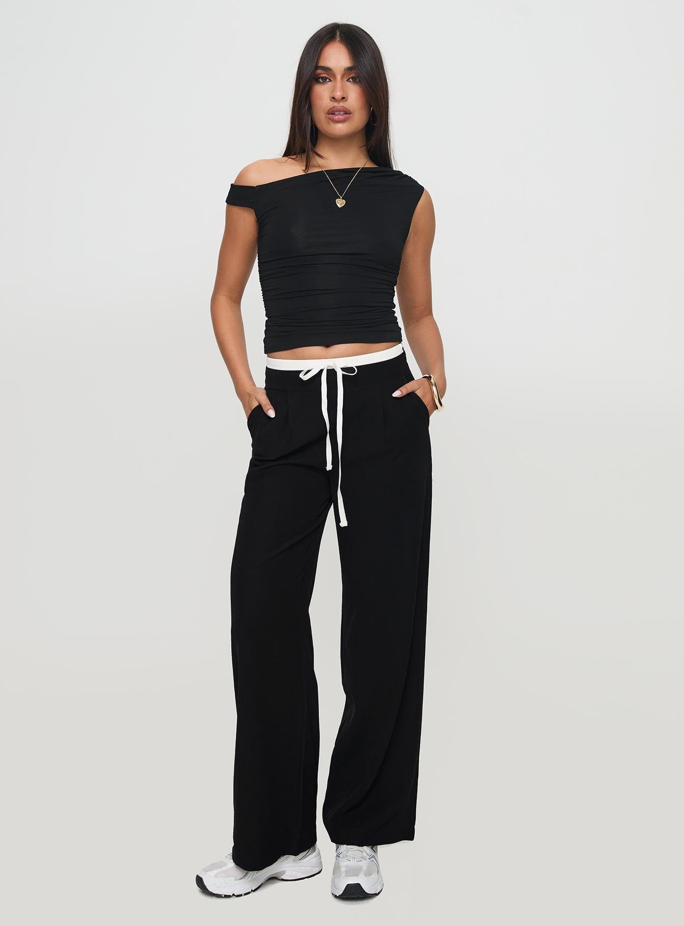 Burna Pants Black