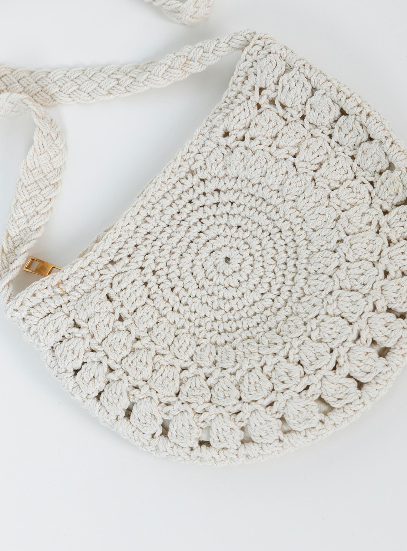 Tati Crochet Bag Cream