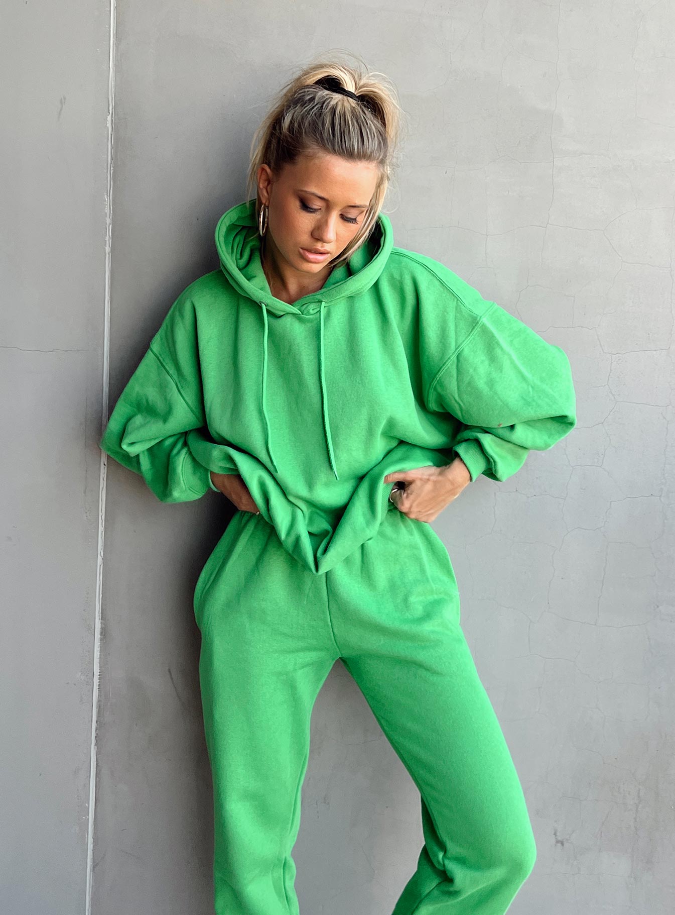 Ritu Oversized Hoodie Green
