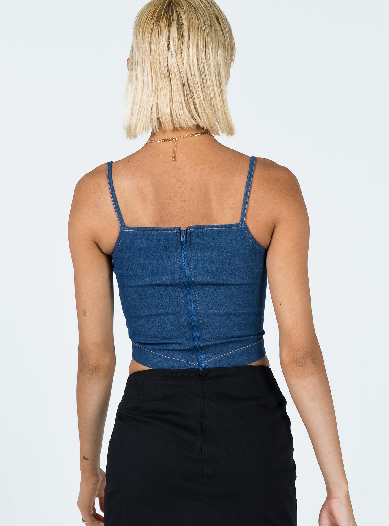 Myles Top Denim