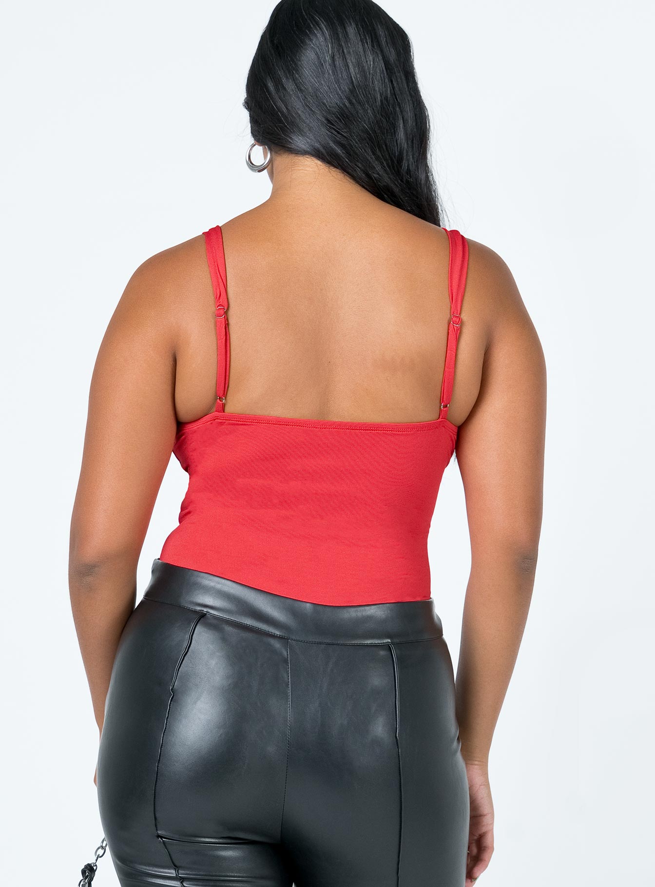 Peyton Bodysuit Red