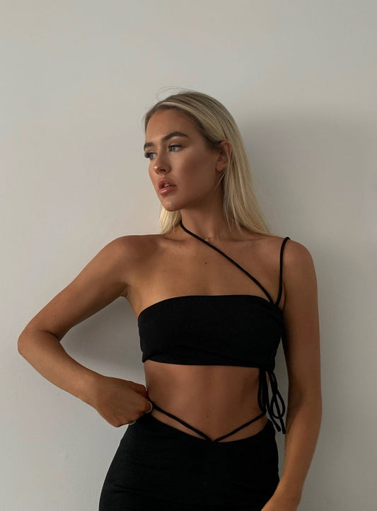 Davina Top Black